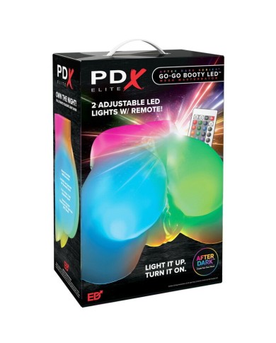 PDX ELITE - MASTURBATEUR MASCULIN MÉGA ILLUMINÉ À LED GO-GO BOOTY
