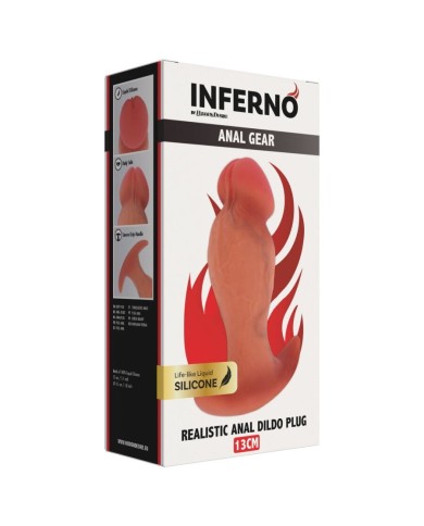 HIDDEN DESIRE - INFERNO PLUG ANAL RÉALISTE INFERNO 13 CM