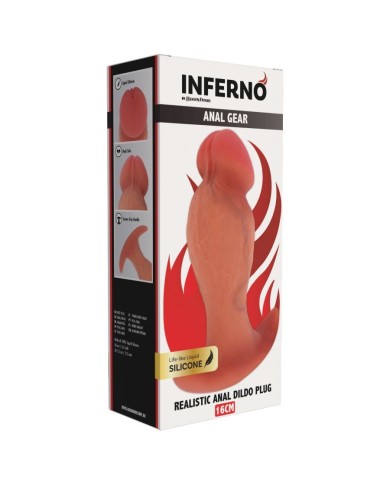 HIDDEN DESIRE - INFERNO PLUG ANAL RÉALISTE 16 CM