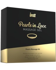 INTT MASSAGE & ORAL SEX - PERLES AMOUREUSES AVEC COLLIER DE PERLES ET GEL DE SILICONE