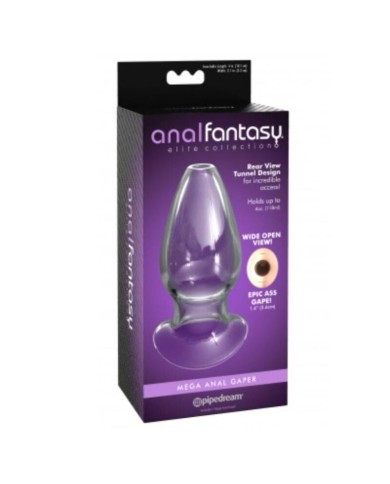 ANAL FANTASY ELITE - MEGA ANAL GAPER PLUG ANAL TRANSPARENT