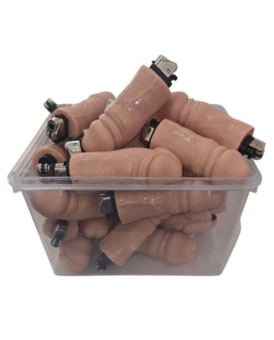 DIABLO PICANTE - POT DE 30 BRIQUETS À PÉNIS EN CHAIR