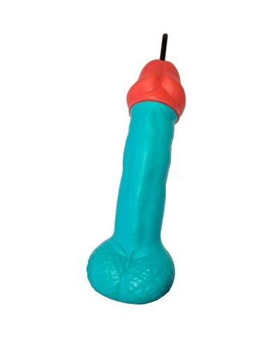 DIABLO PICANTE - COUPE PÉNIS EN PLASTIQUE BLEU