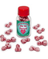 DIABLO PICANTE - 12 BONBONS SANTÉ FORME PÉNIS FRAISE/CERISE