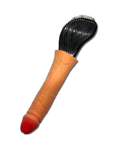 DIABLO PICANTE - BROSSE CHEVEUX AVEC PÉNIS LA POINTE