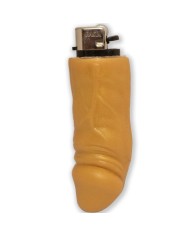DIABLO PICANTE - BRIQUET RECHARGEABLE EN FORME DE PÉNIS DORÉ