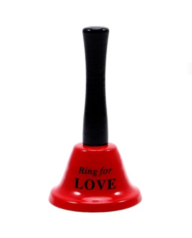 DIABLO PICANTE - CLOCHE À MAIN ROUGE « ANNEAU D'AMOUR »