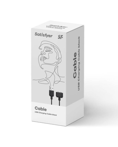 SATISFYER - FIL DE CHARGE NOIR