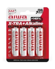 AIWA - PILE ALCALINE X-TRA AAA LR03 BLISTER*4
