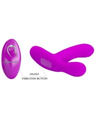 PRETTY LOVE - GERI CLITORIS MASSAGER ROSE TÉLÉCOMMANDE