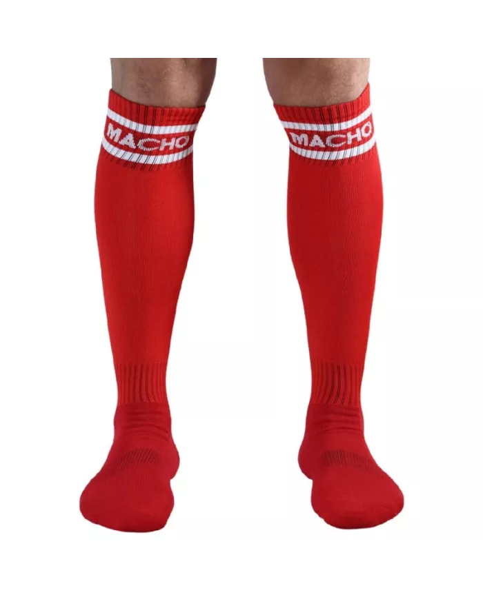 MACHO - CHAUSSETTES LONGUES TAILLE UNIQUE ROUGE MACHO - CHAUSSETTES LONGUES TAILLE UNIQUE ROUGE