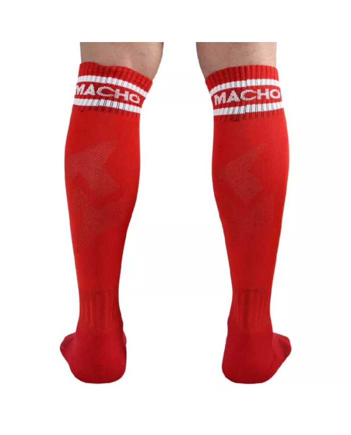 MACHO - CHAUSSETTES LONGUES TAILLE UNIQUE ROUGE MACHO - CHAUSSETTES LONGUES TAILLE UNIQUE ROUGE