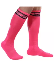 MACHO - CHAUSSETTES LONGUES TAILLE UNIQUE ROSE MACHO - CHAUSSETTES LONGUES TAILLE UNIQUE ROSE