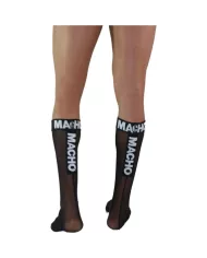 MACHO - CHAUSSETTES FINES TAILLE UNIQUE NOIRES