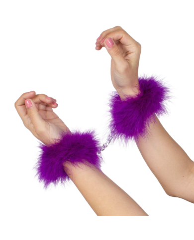 SECRETPLAY - MENOTTES MARABOU VIOLET