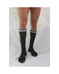 MACHO - CHAUSSETTES FINES TAILLE UNIQUE NOIRES