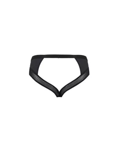 PASSION - 030 SLIP OUVERT TOM NOIR L/XL