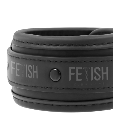 FETISH SUBMISSIVE - POSITION JAMBES OUVERTES AVEC MENOTTES DOUBLÉES EN NOPRÈNE