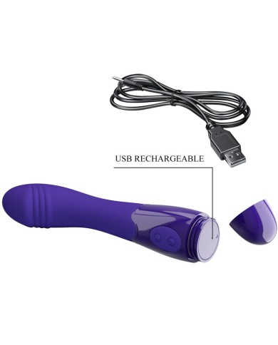 PRETTY LOVE - DILDO VIBRATEUR VIOLET ELEMENTAL YOUTH