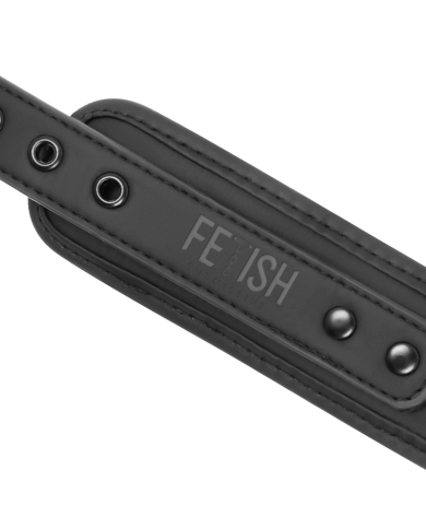 FETISH SUBMISSIVE - COLLIER CHAÎNE DOUBLURE EN NOPRÈNE