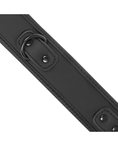 FETISH SUBMISSIVE - COLLIER CHAÎNE DOUBLURE EN NOPRÈNE