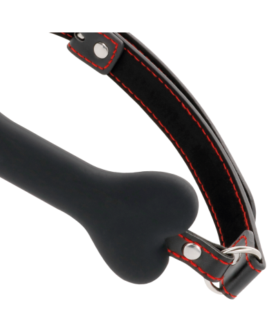 DARKNESS - BÂILLON EN SILICONE NOIR