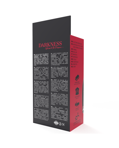 DARKNESS - BÂILLON EN SILICONE NOIR