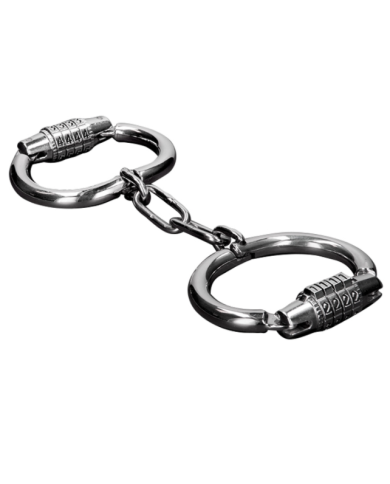 METAL HARD - MENOTTES DURES EN MÉTAL AVEC SERRURE COMBINAISON