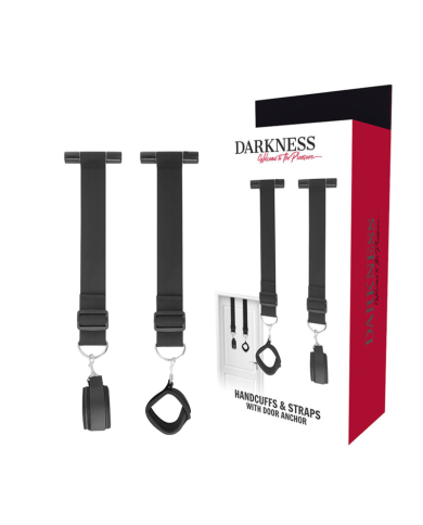 DARKNESS - MENOTTES DE PORTE DE BONDAGE