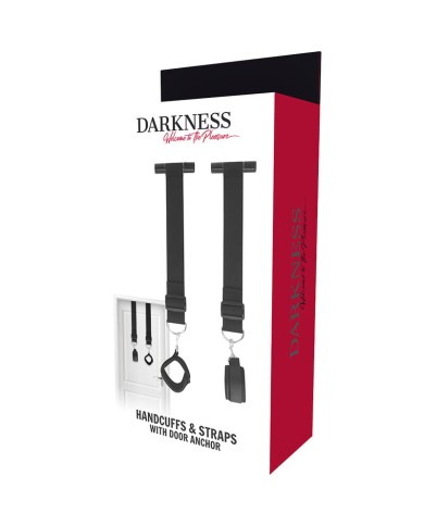 DARKNESS - MENOTTES DE PORTE DE BONDAGE