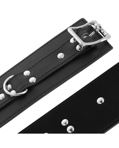 DARKNESS - MENOTTES EN CUIR NOIR