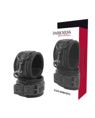 DARKNESS - MENOTTES BDSM LUXE NOIRES
