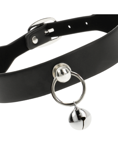 COQUETTE CHIC DESIRE - COLLIER CUIR VEGAN FEMME ACCESSOIRE HOCHET/CERCEAU