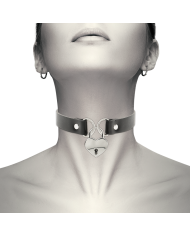 COQUETTE CHIC DESIRE - COLLIER EN CUIR VEGAN AVEC ACCESSOIRE COEUR AVEC CL?