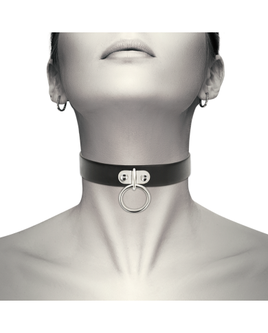 COQUETTE CHIC DESIRE - COLLIER EN CUIR VEGAN FEMME ACCESSOIRE FÉTICHE