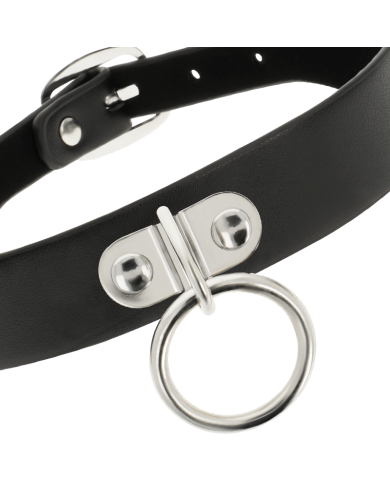 COQUETTE CHIC DESIRE - COLLIER EN CUIR VEGAN FEMME ACCESSOIRE FÉTICHE