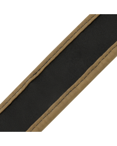 FETISH SUBMISSIVE ORIGIN - COLLIER CHAÎNE DOUBLÉE DE NÉOPRÈNE
