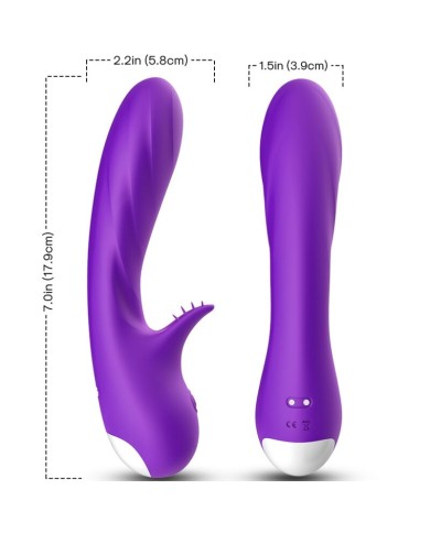 ARMONY - VIBRATEUR ROMANCE AVEC STIMULATEUR VIOLET