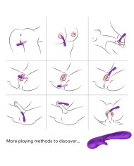 ARMONY - VIBRATEUR ROMANCE AVEC STIMULATEUR VIOLET