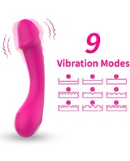 ARMONY - GODE VIBRATEUR SPOT G SILICONE FUCHSIA