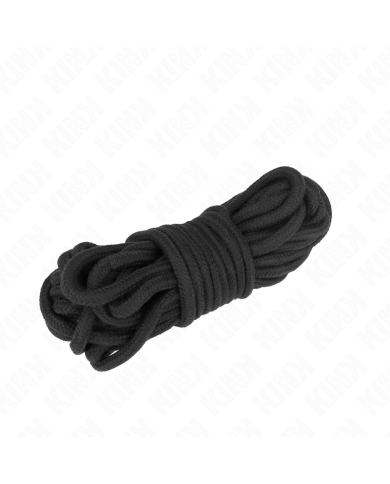 KINK - CORDE EN COTON 5 MÈTRES NOIR