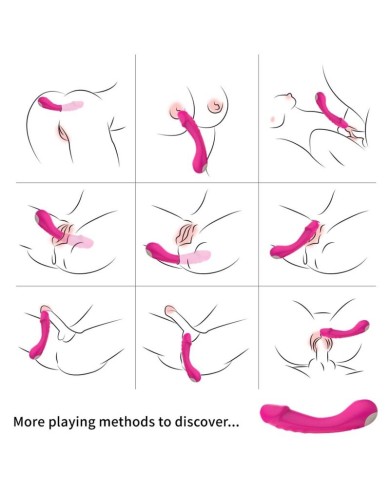 ARMONY - GODE VIBRATEUR SPOT G SILICONE FUCHSIA