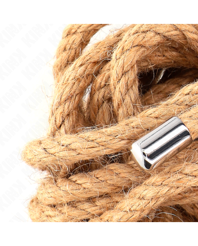 KINK - CORDE DE CHANVRE AVEC TÊTE MÉTALLIQUE 5 MÈTRES