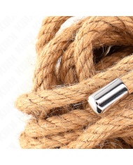 KINK - CORDE DE CHANVRE AVEC TÊTE MÉTALLIQUE 5 MÈTRES