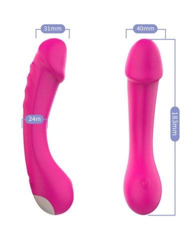 ARMONY - GODE VIBRATEUR SPOT G SILICONE FUCHSIA