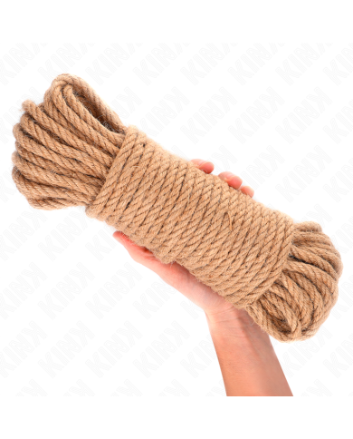 KINK - CORDE DE CHANVRE AVEC TÊTE MÉTALLIQUE 20 MÈTRES