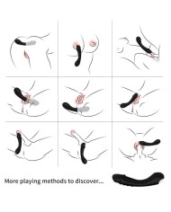 ARMONY - GODE VIBRATEUR POINT G SILICONE NOIR