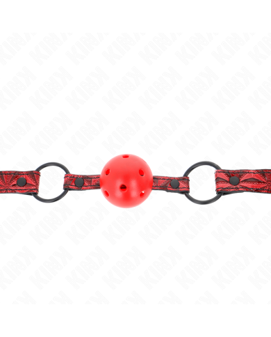 KINK - BOULE MOTIF DIAMANT 4,5 CM GAG MODÈLE 1 64,5 CM RÉGLABLE 42-60 CM