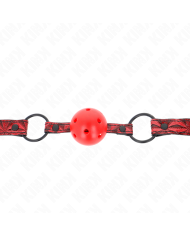 KINK - BOULE MOTIF DIAMANT 4,5 CM GAG MODÈLE 1 64,5 CM RÉGLABLE 42-60 CM