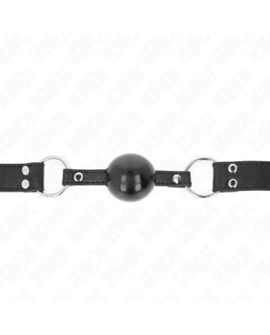 KINK - BÂTON BILLE SOUPLE ET SOLIDE 4 CM AVEC SANGLE EN CUIR 62 x 2,5 CM RÉGLABLE 42-58 CM